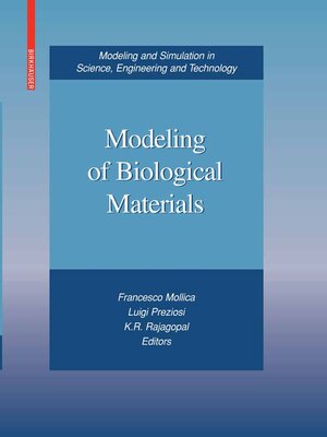 cover image of Modeling of Biological Materials